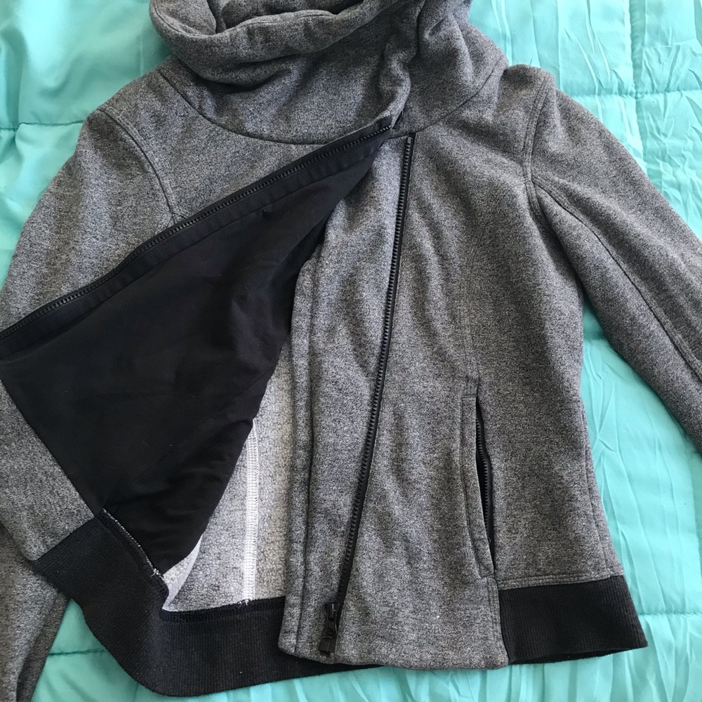 Lululemon asymmetrical jacket. Size 10